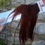 Whiting 1/2 BRONZE Grade Dry Fly Rooster Saddle in Coachman Brown